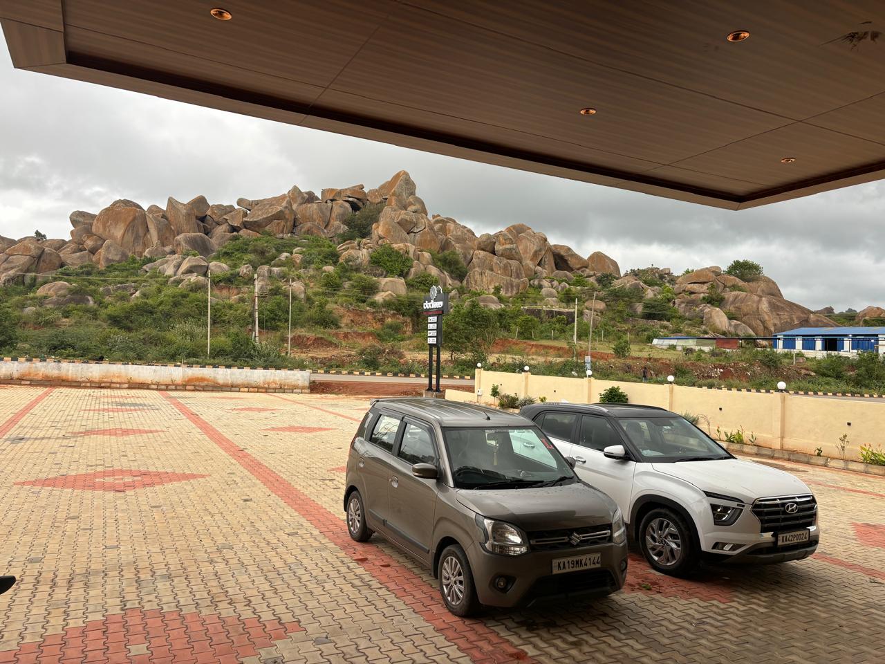 Ample parking space